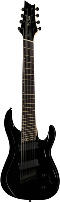 Harley Benton R-458BK MultiScale aštuoniastygė elektrinė gitara
