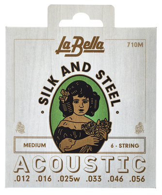 La Bella 710M Silk & Steel M akustinės gitaros stygos