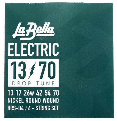 La Bella HRS-D4 elektrinės gitaros stygos