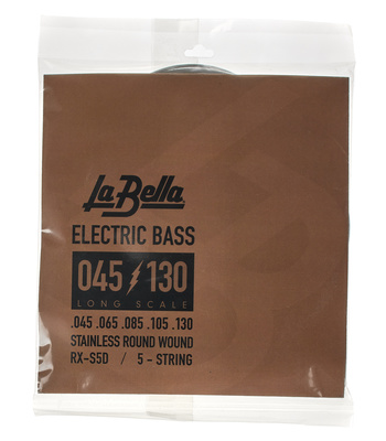 La Bella RX-S5D Elektrinės bosinės gitaros stygos 045 5 stygų bosinėms gitaroms