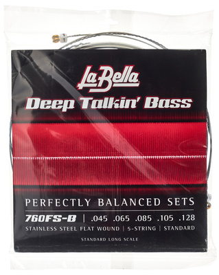 La Bella 760FS-B Deep Talkin Bass elektrinės bosinės gitaros stygos  