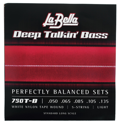 La Bella 750T-B White Nylon L elektrinės bosinės gitaros stygos  