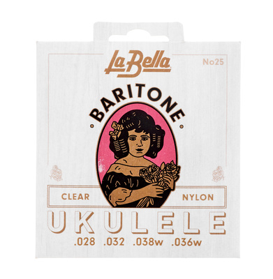 La Bella 25 Baritone Ukulelės stygos