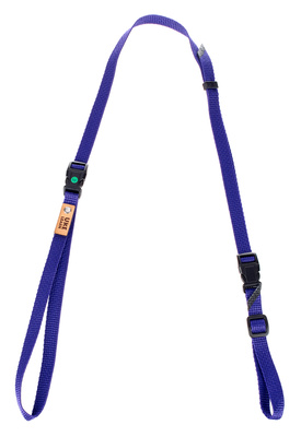Uke Leash Half Strap Purple Medium ukulelės diržas