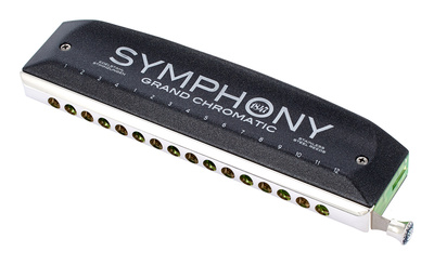 C.A. Seydel Söhne Symphony Grand Chrom. Acryl C chromatinė lūpinė armonikėlė