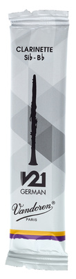 Vandoren V21 Bb-Clarinet German 2.0 klarneto liežuvėliai (vokiški)
