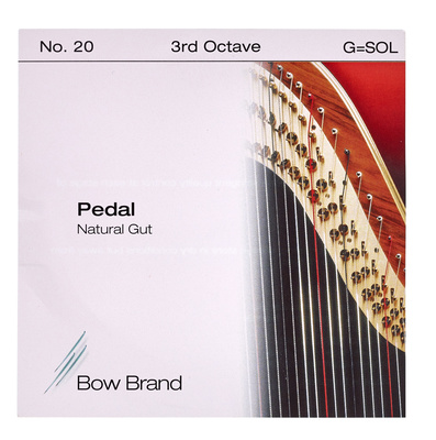 Bow Brand Pedal Natural Gut 3rd G No.20 arfos styga
