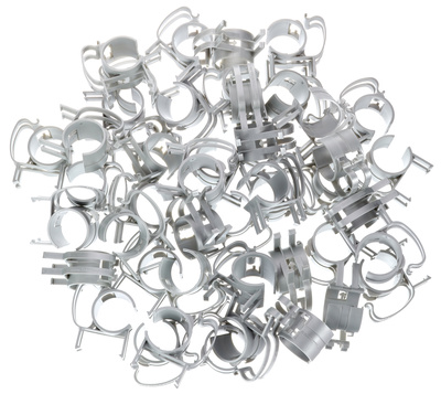 Stairville Snap silver 45 pcs apšvietimo priedų rinkinys