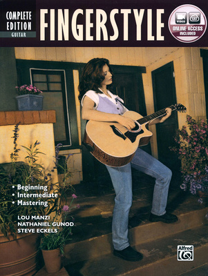 Alfred Music Publishing Fingerstyle Guitar Methode gitaros mokymo knyga