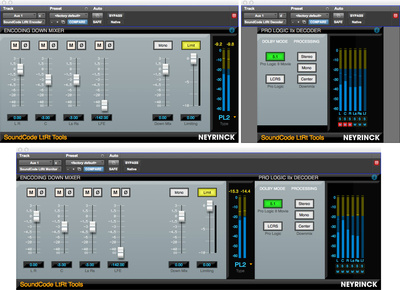 Neyrinck SoundCode LtRt Tools 2 garso ir efektų įrankiai