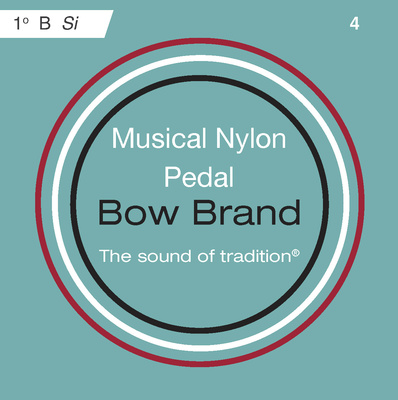 Bow Brand Pedal Artist Nylon 1st B No.4 arfų styga