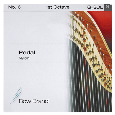 Bow Brand Pedal Artist Nylon 1st G No.6 arfų styga  