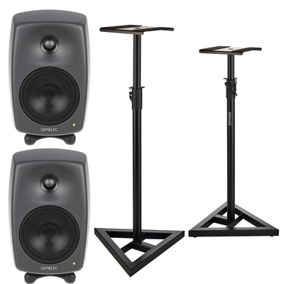 Genelec 8030 CP Stand Bundle aktyvūs monitoriai