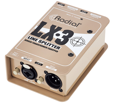 Radial Engineering LX-3 signalo skirstytuvas