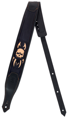 Minotaur Hand Tooled Skull odinis gitaros diržas