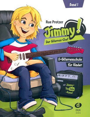 Edition Dux Jimmy! Der Gitarren-Chef 1 el. gitaros mokomoji literatūra
