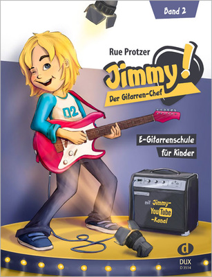 Edition Dux Jimmy! Der Gitarren-Chef 2 el. gitaros mokomoji literatūra