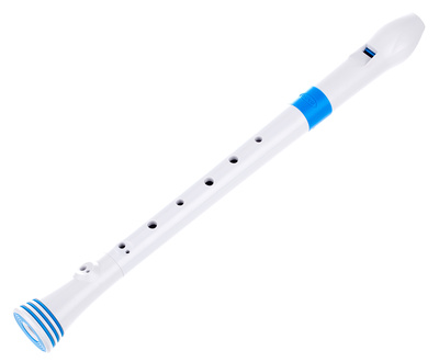Nuvo Soprano Recorder white-blue barokinė sopraninė fleita  