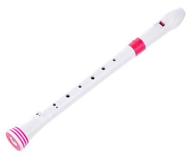 Nuvo Soprano Recorder white-pink barokinė sopraninė fleita