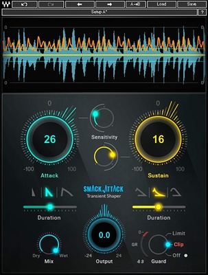 Waves Smack Attack garso ir efektų priedai