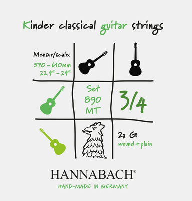 Hannabach 890MT 3/4