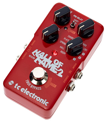 gitarren effekte multieffektgerät tc electronic hall of fame 2 effektpedal reverb