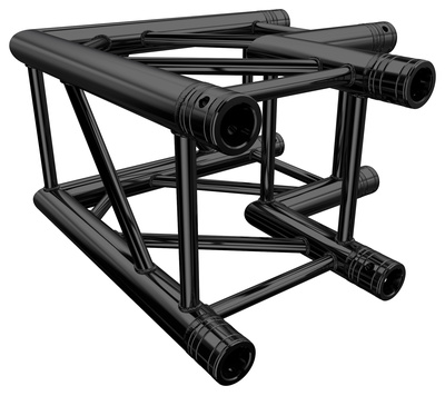 Global Truss F34C21-B 90° Corner Black 4 taškų kampinė santvara