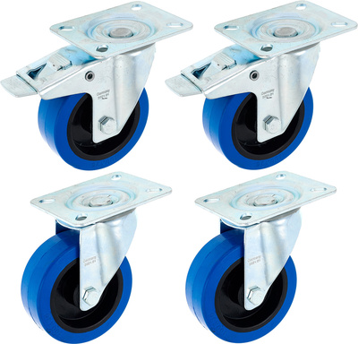 Millenium Blue Wheel Bundle 100 mm ratukai dėklams