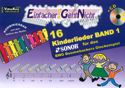 LeuWa-Verlag Kinderlieder 1 Sonor BWG mokomoji medžiaga