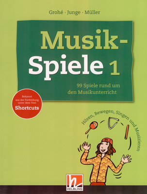 Helbling Verlag Musikspiele 1 muzikos mokomoji medžiaga vaikams