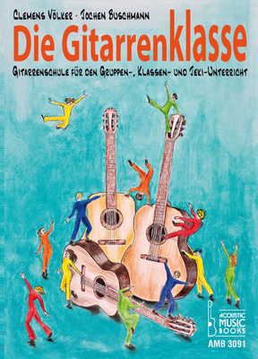 Acoustic Music Books Die Gitarrenklasse Schülerband akustinės gitaros mokomoji literatūra