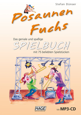Hage Musikverlag Posaunen Fuchs Spielbuch dainų knyga trombonui