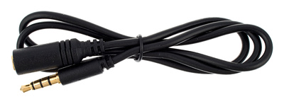 the sssnake Slim Line 4 Pin Jack 0,5m BK audio laidas
