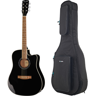 Harley Benton D-120CE BK akustinė gitara