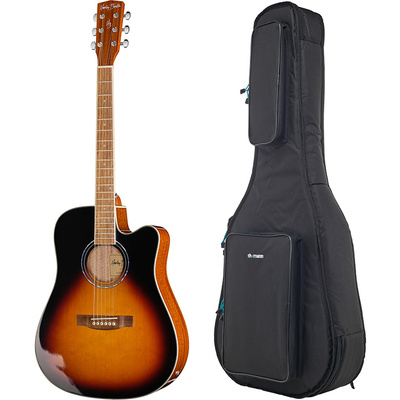 Harley Benton D-120CE VS dreadnought akustinė gitara rinkinys
