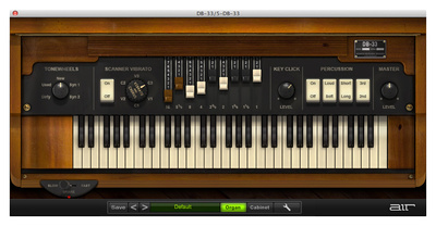 AIR Music Technology DB-33 virtualus instrumentas