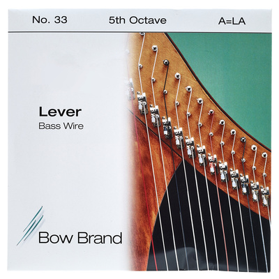Bow Brand BW 5th A Harp Bass Wire No.33 arfos styga
