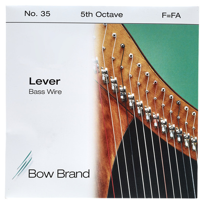 Bow Brand BW 5th F Harp Bass Wire No.35 arfų styga  