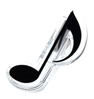 agifty Music Clip Eight Note Black muzikinė segtukas  