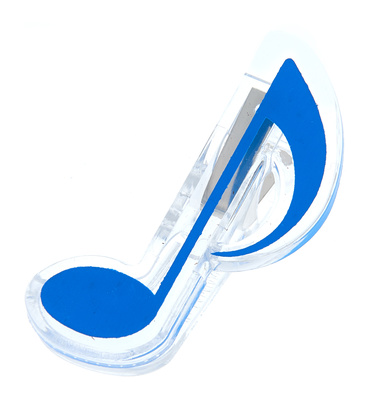 agifty Music Clip Eight Note Blue sąsaga  