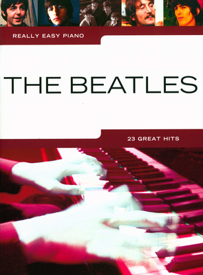 Hal Leonard Really Easy Piano The Beatles pianinų dainų knyga