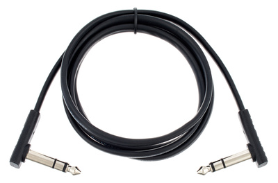 Rockboard Flat TRS Cable 120 cm BK instrumentinis kabelis
