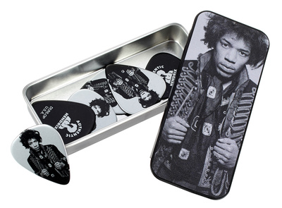 Dunlop Jimi Hendrix Pick Tin mediatoriai  