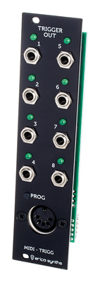 Erica Synths Midi to Trigger trigerių modulis
