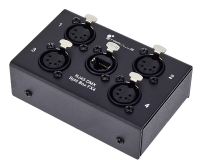 Stairville RJ45 DMX Split Box FX4-5pin skirstytuvas  