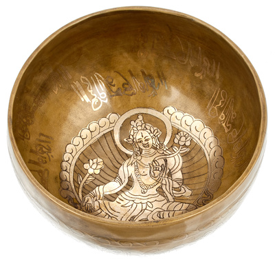 Thomann Tibetan Engraved Bowl 900g dainuojantis dubuo