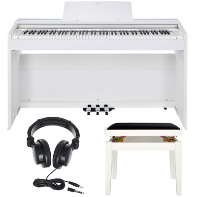 Casio PX-870 WE Privia kompaktiškas skaitmeninis pianinas  