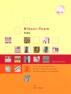 Horst Rapp Verlag Bläser-Team 2 tuba mokomoji literatūra