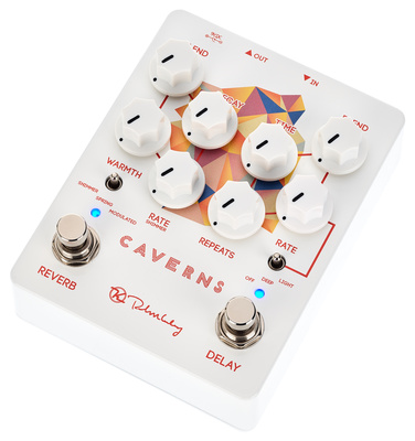 Keeley Caverns Delay Reverb V2 aido ir reverberacijos pedalas