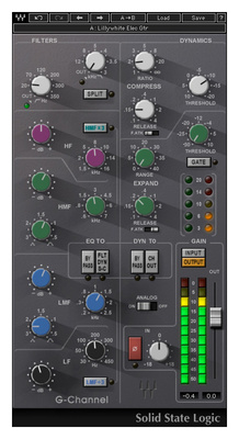Waves SSL G-Channel garso efektų programinė įranga  